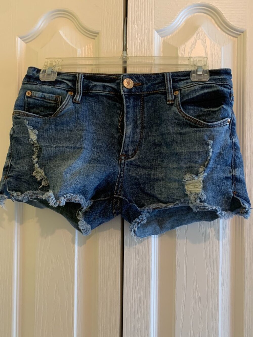 Bluenote Distressed Denim Shorts - Size 27